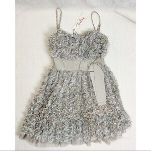 Darling Tulle Polka dot Chiffon Jeannie Dress NWT
